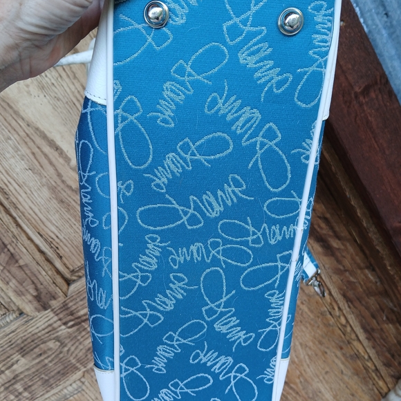 Diane Von FURSTENBERG DVF Jacquard Signature Travel Weekend Carry On Bag - Picture 15 of 15